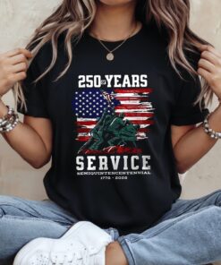 250 of years America anniversary Semiquincentennial US flag_Ladies T-Shirt
