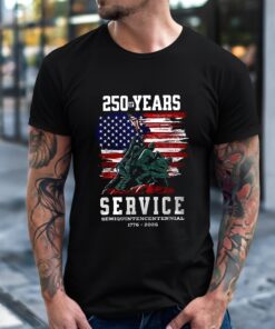 250 of years America anniversary Semiquincentennial US flag_T-Shirt