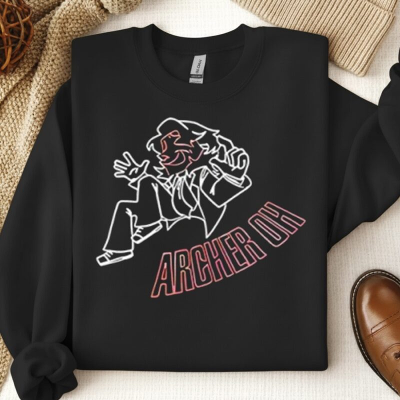 Archer Oh Masked Character_Crewneck Sweatshirt