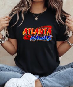 Atlanta Hawks Naruto logo_Ladies T-Shirt