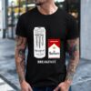 Breakfast White Monster and Marlboro Red Cigarette_T-Shirt