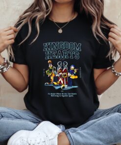 Disney Kingdom hearts no matter where we are_Ladies T-Shirt