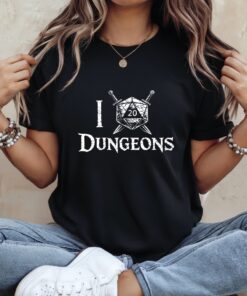 I Crit 20-sided dice Dungeons and Dragons_Ladies T-Shirt