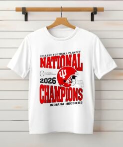 Indiana Hoosiers National Champions 2026 helmet original_Classic T-Shirt