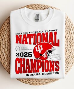 Indiana Hoosiers National Champions 2026 helmet original_Crewneck Sweatshirt