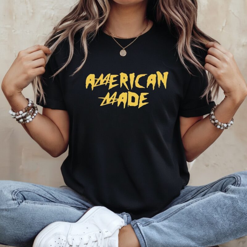 Jake Paul wearing American made_Ladies T-Shirt