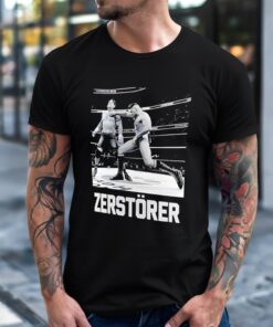 John Cena Gunther Zerstorer WWE Graphic_T-Shirt