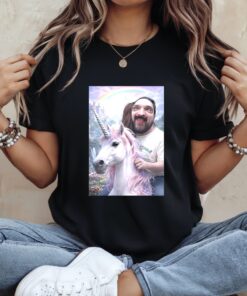 Leigh McClendon Okay Unicorn_Ladies T-Shirt