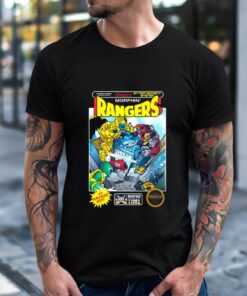 Megazord vs Goldar Ranger Rampage Mighty Morphin Power Rangers_T-Shirt