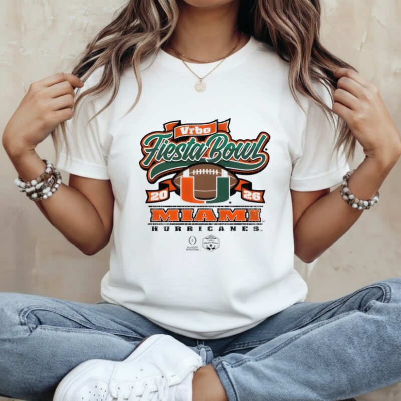 Miami Hurricanes 2026 Vrbo Fiesta Bowl CFP Semifinal Scripted_Classic Women's T-Shirt