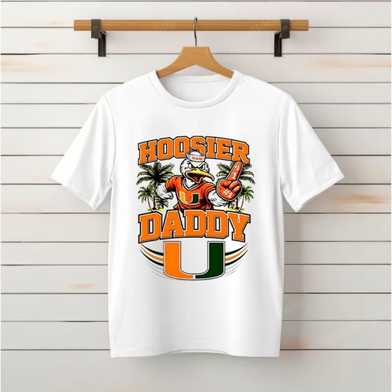 Miami Hurricanes Hoosier Daddy_Classic T-Shirt