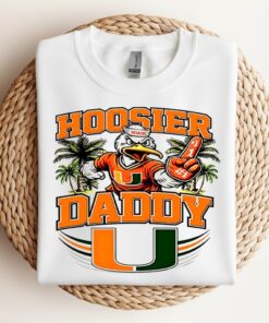 Miami Hurricanes Hoosier Daddy_Crewneck Sweatshirt