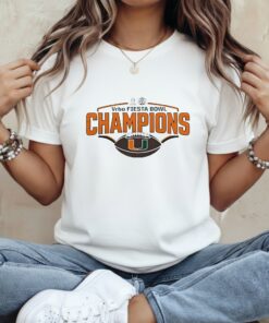 Miami Hurricanes Vrbo Fiesta Bowl Champions graphic_Classic Women's T-Shirt