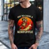 Off to Cause A Kerfuffle Raccoon Vintage_T-Shirt