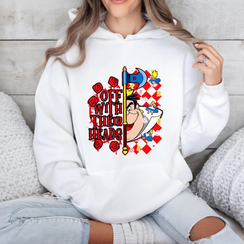 Off with their heads Alice in Wonderland cartoon_Hoodie