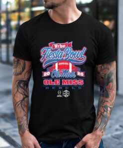 Ole Miss Rebels CFP Semifinal Scripted 2026 Vrbo Fiesta Bowl_T-Shirt