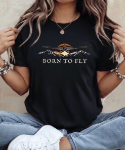 Pilot born to fly_Ladies T-Shirt