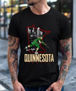 Quinn Hughes Minnesota Quinnesota_T-Shirt