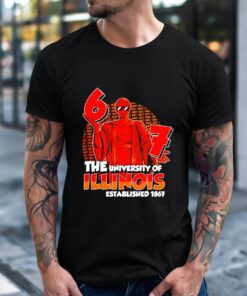 The University of Illinois Alma Mater established 1867 graphic_T-Shirt