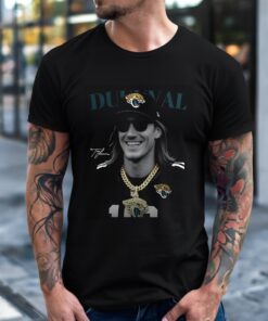Trevor Lawrence Jacksonville Jaguars diamond grillz signature_T-Shirt