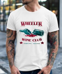 Wheeler Wine club Hawkins Indiana Stranger Things_Classic Men's T-Shirt
