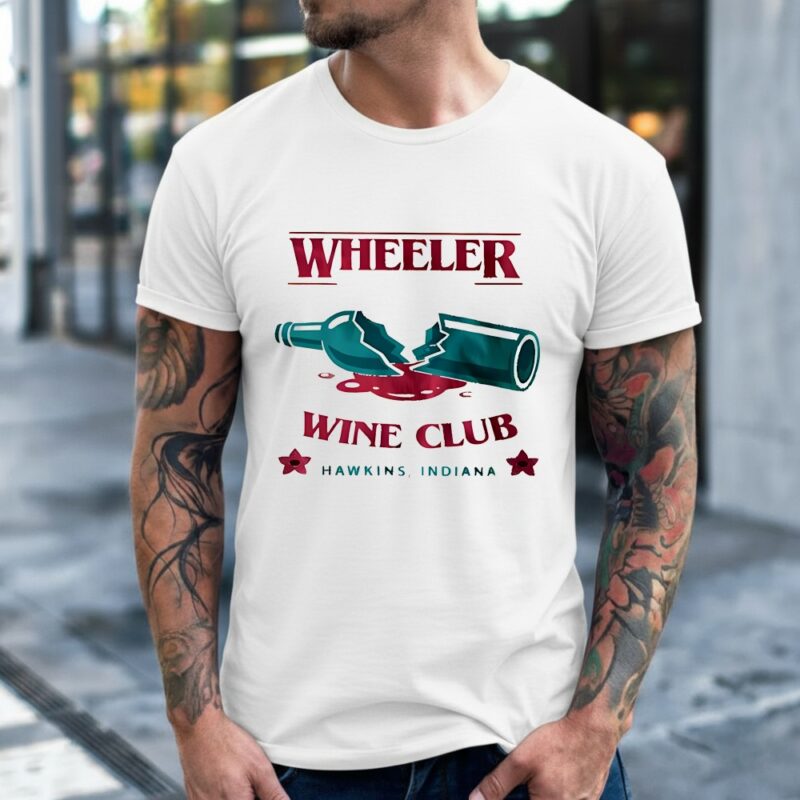 Wheeler Wine club Hawkins Indiana Stranger Things_Classic Men's T-Shirt